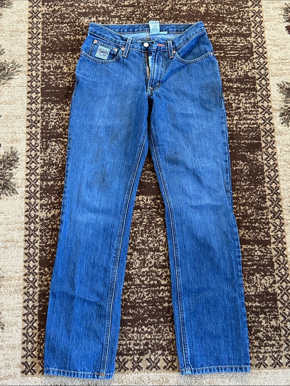 Cinch Men’s Bootcut Jeans white label